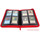 Docsmagic.de Premium Pro-Player 4-Pocket Zip-Album Red - 160 Card Binder - MTG - PKM - YGO - Reissverschluss Rot