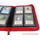 Docsmagic.de Premium Pro-Player 4-Pocket Zip-Album Red - 160 Card Binder - MTG - PKM - YGO - Reissverschluss Rot