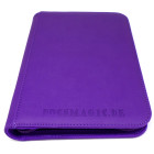 Docsmagic.de Premium Pro-Player 4-Pocket Zip-Album Purple...