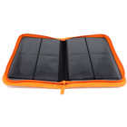 Docsmagic.de Premium Pro-Player 4-Pocket Zip-Album Orange...
