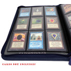 Docsmagic.de Premium Pro-Player 9-Pocket Zip-Album Dark Blue - 360 Card Binder - MTG - PKM - YGO - Reissverschluss Dunkelblau