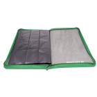 Docsmagic.de Premium Pro-Player 9-Pocket Zip-Album Dark Green - 360 Card Binder - MTG - PKM - YGO - Reissverschluss Dunkelgrün