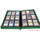 Docsmagic.de Premium Pro-Player 9-Pocket Zip-Album Dark Green - 360 Card Binder - MTG - PKM - YGO - Reissverschluss Dunkelgrün