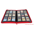 Docsmagic.de Premium Pro-Player 9-Pocket Zip-Album Red -...