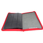 Docsmagic.de Premium Pro-Player 9-Pocket Zip-Album Red - 360 Card Binder - MTG - PKM - YGO - Reissverschluss Rot