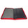 Docsmagic.de Premium Pro-Player 9-Pocket Zip-Album Red - 360 Card Binder - MTG - PKM - YGO - Reissverschluss Rot