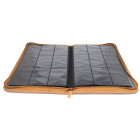 Docsmagic.de Premium Pro-Player 9-Pocket Zip-Album Gold - 360 Card Binder - MTG - PKM - YGO - Reissverschluss Gold
