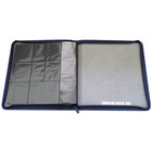 Docsmagic.de Premium Pro-Player 12-Pocket Playset Zip-Album Dark Blue - 480 Card Binder - MTG - PKM - YGO - Reissverschluss Dunkelblau
