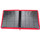 Docsmagic.de Premium Pro-Player 12-Pocket Playset Zip-Album Red - 480 Card Binder - MTG - PKM - YGO - Reissverschluss Rot