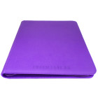 Docsmagic.de Premium Pro-Player 12-Pocket Playset Zip-Album Purple - 480 Card Binder - MTG - PKM - YGO - Reissverschluss Lila