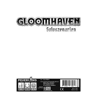 Feuerland Spiele - Gloomhaven - Solo SZENARIEN Erweiterung - Deutsch