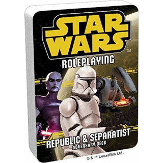 Star Wars RPG: Republic and Separatist Adversary Deck - English