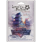 Legend of the Five Rings LCG 2018 Winter Court World...