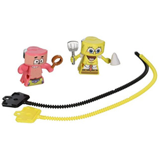 VS Rip-Spin Warriors SpongeBob and Patrick Warrior Action (2 Pack)