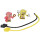 VS Rip-Spin Warriors SpongeBob and Patrick Warrior Action (2 Pack)