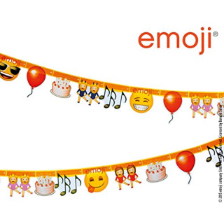 Happy People 14019 - Emoji Partygirlande Länge: 165 cm