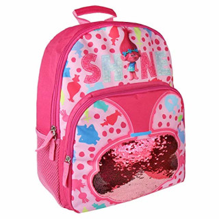 Cerdá Trolls Kinder-Rucksack, 40 cm, Pink (rosa)