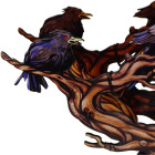 Docsmagic.de Dice Tower Crows Tree- Würfelturm