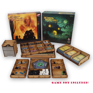 Docsmagic.de Organizer Insert for Betrayal at House on the Hill 2nd + Widow Walk Box - Einsatz