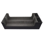 Docsmagic.de Premium 2-Row Trading Card Storage Box Black + Trays & Divider - MTG PKM YGO - Sammelkarten Aufbewahrungsbox Schwarz