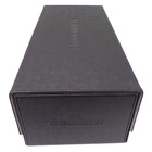 Docsmagic.de Premium 2-Row Trading Card Storage Box Black + Trays & Divider - MTG PKM YGO - Sammelkarten Aufbewahrungsbox Schwarz