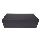 Docsmagic.de Premium 2-Row Trading Card Storage Box Black + Trays & Divider - MTG PKM YGO - Sammelkarten Aufbewahrungsbox Schwarz