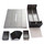Docsmagic.de Premium 2-Row Trading Card Storage Box Black + Trays & Divider - MTG PKM YGO - Sammelkarten Aufbewahrungsbox Schwarz