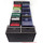 Docsmagic.de Premium 2-Row Trading Card Storage Box Black + Trays & Divider - MTG PKM YGO - Sammelkarten Aufbewahrungsbox Schwarz