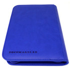 Docsmagic.de Pro-Player 4-Pocket Zip-Album Dark Blue - 160 Card Binder - MTG - PKM - YGO - Reissverschluss Dunkelblau