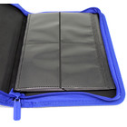Docsmagic.de Pro-Player 4-Pocket Zip-Album Dark Blue - 160 Card Binder - MTG - PKM - YGO - Reissverschluss Dunkelblau