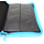 Docsmagic.de Pro-Player 4-Pocket Zip-Album Light Blue - 160 Card Binder - MTG - PKM - YGO - Reissverschluss Hellblau