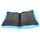 Docsmagic.de Pro-Player 4-Pocket Zip-Album Light Blue - 160 Card Binder - MTG - PKM - YGO - Reissverschluss Hellblau