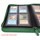 Docsmagic.de Pro-Player 4-Pocket Zip-Album Dark Green - 160 Card Binder - MTG - PKM - YGO - Reissverschluss Dunkelgrün