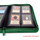 Docsmagic.de Pro-Player 4-Pocket Zip-Album Dark Green - 160 Card Binder - MTG - PKM - YGO - Reissverschluss Dunkelgrün
