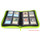 Docsmagic.de Pro-Player 4-Pocket Zip-Album Light Green - 160 Card Binder - MTG - PKM - YGO - Reissverschluss Hellgrün