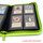 Docsmagic.de Pro-Player 4-Pocket Zip-Album Light Green - 160 Card Binder - MTG - PKM - YGO - Reissverschluss Hellgrün