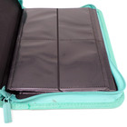 Docsmagic.de Pro-Player 4-Pocket Zip-Album Mint - 160 Card Binder - MTG - PKM - YGO - Reissverschluss Aqua