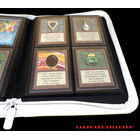 Docsmagic.de Pro-Player 4-Pocket Zip-Album White - 160 Card Binder - MTG - PKM - YGO - Reissverschluss Weiss