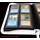 Docsmagic.de Pro-Player 4-Pocket Zip-Album White - 160 Card Binder - MTG - PKM - YGO - Reissverschluss Weiss