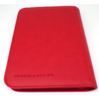Docsmagic.de Pro-Player 4-Pocket Zip-Album Red - 160 Card Binder - MTG - PKM - YGO - Reissverschluss Rot