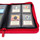 Docsmagic.de Pro-Player 4-Pocket Zip-Album Red - 160 Card Binder - MTG - PKM - YGO - Reissverschluss Rot