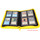 Docsmagic.de Pro-Player 4-Pocket Zip-Album Yellow - 160 Card Binder - MTG - PKM - YGO - Reissverschluss Gelb