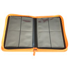 Docsmagic.de Pro-Player 4-Pocket Zip-Album Orange - 160 Card Binder - MTG - PKM - YGO