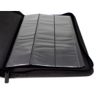 Docsmagic.de Pro-Player 9-Pocket Zip-Album Black - 360 Card Binder - MTG - PKM - YGO - Reissverschluss Schwarz