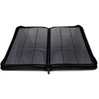 Docsmagic.de Pro-Player 9-Pocket Zip-Album Black - 360 Card Binder - MTG - PKM - YGO - Reissverschluss Schwarz