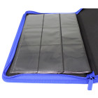 Docsmagic.de Pro-Player 9-Pocket Zip-Album Dark Blue - 360 Card Binder - MTG - PKM - YGO - Reissverschluss Dunkelblau