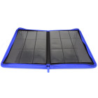 Docsmagic.de Pro-Player 9-Pocket Zip-Album Dark Blue - 360 Card Binder - MTG - PKM - YGO - Reissverschluss Dunkelblau