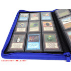 Docsmagic.de Pro-Player 9-Pocket Zip-Album Dark Blue - 360 Card Binder - MTG - PKM - YGO - Reissverschluss Dunkelblau
