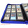 Docsmagic.de Pro-Player 9-Pocket Zip-Album Dark Blue - 360 Card Binder - MTG - PKM - YGO - Reissverschluss Dunkelblau