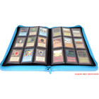 Docsmagic.de Pro-Player 9-Pocket Zip-Album Light Blue -...